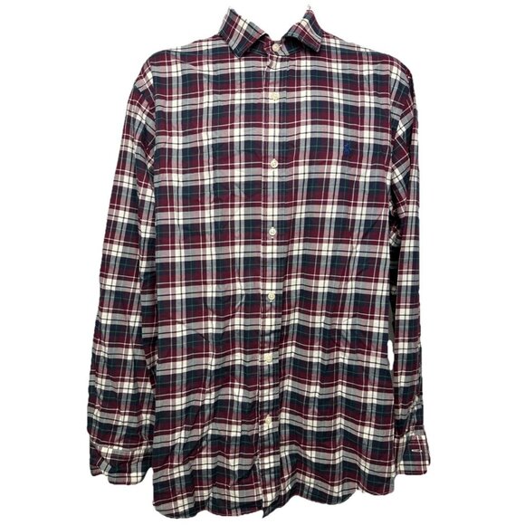 Polo Ralph Lauren‎ Shirt Men's XL Classic Fit Long Sleeve Plaid Button Down - Picture 1 of 4